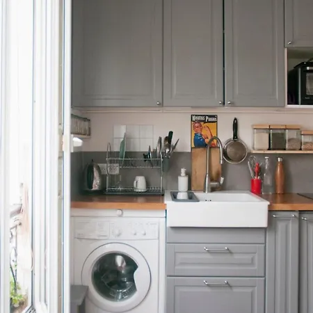 شقة Charming Bright Apartment With Nice Deco In Paris باريس